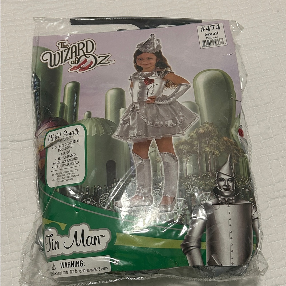 kids tin man costume